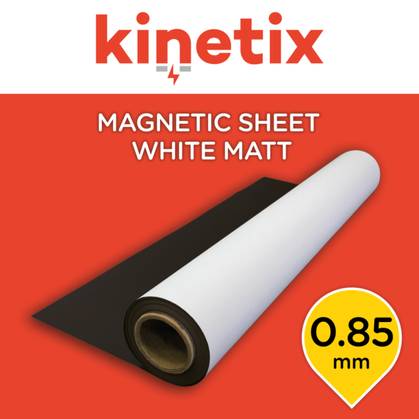 Printable Matte Roll 24 inch x 30m Magnetic Vinyl
