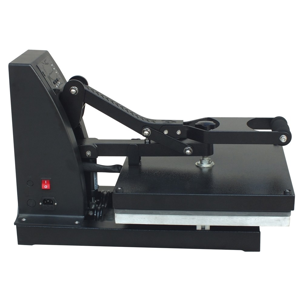 Clamshell t shirt press