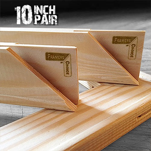 10 inch Canvas Pine Stretcher Bars