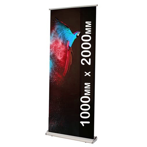 1000mm x 2000mm Roller Banner Pop Up Display Stand 