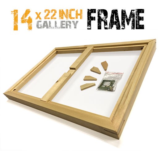 14x22 canvas frame