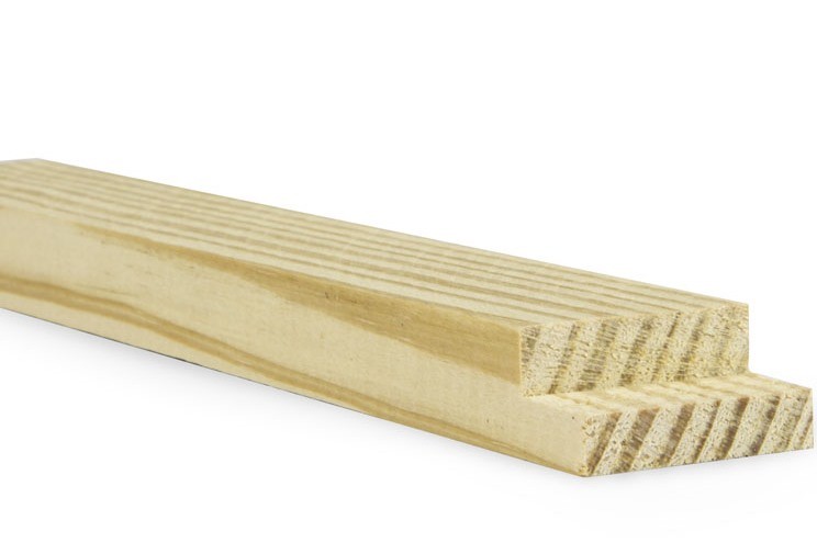 34" Production 38mm x 28mm Stretcher Bars - Cross Brace