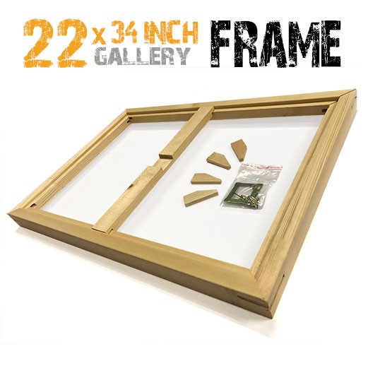 22x34 canvas frame