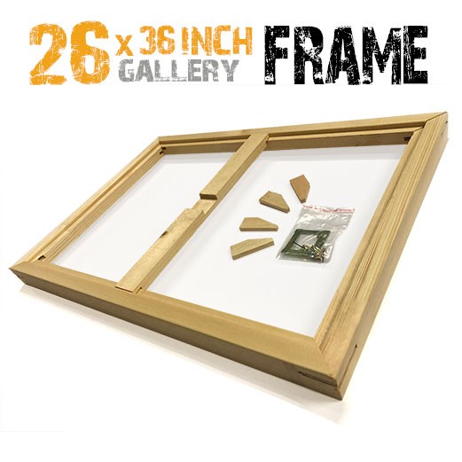 26x36 canvas frame