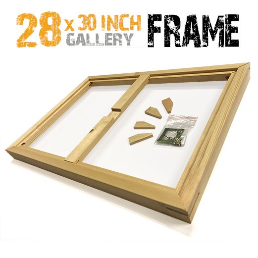 28x30 canvas frame
