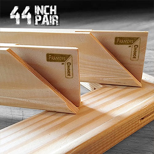 44 inch Canvas Pair of Stretcher Bars