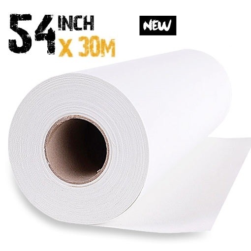 54 inch Inkjet Polyester Canvas Roll 280gsm -30m