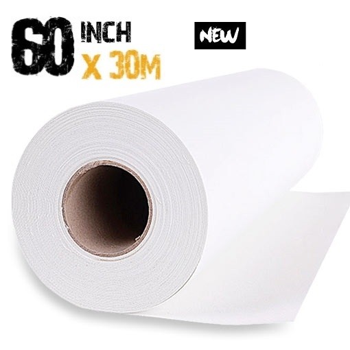 60 inch Inkjet Polyester Canvas Roll 280gsm -30m