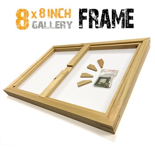 8x8 canvas frame