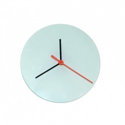Glass Sublimation Clock 20cm