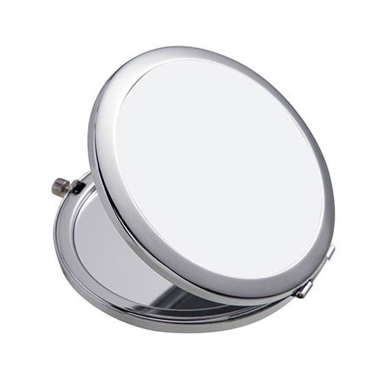 Sublimation Round Compact Mirror