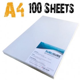 SubliSure A4 Sublimation Paper - 100 Sheets