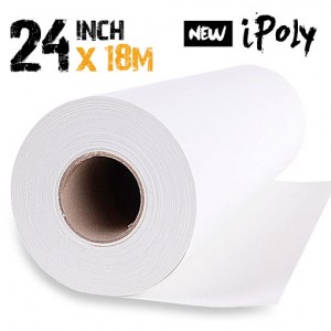 24 inch Inkjet Polyester Canvas Roll 18m - 280gsm