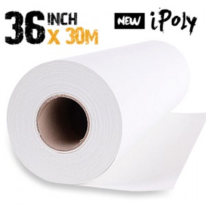 36 inch Inkjet Polyester Canvas Roll 30m - 260gsm