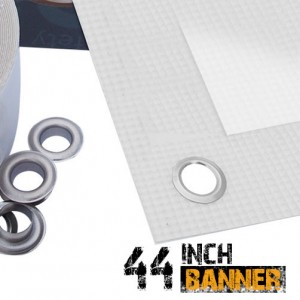44 inch Inkjet Scrim PVC Banner Roll - 440gsm