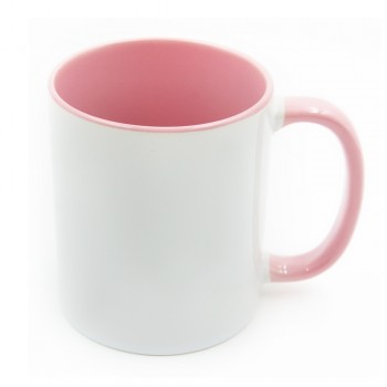 11oz Inner and Handle mug Pink 03