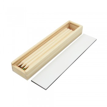 Wooden Pencil Box Case