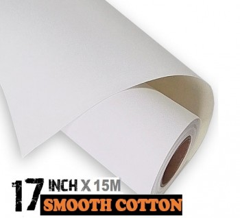 17'' White 100%Cotton Paper Smooth Finish - 310gsm