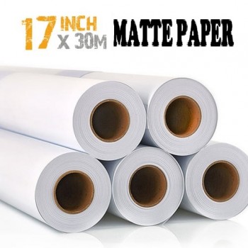 17 inch Inkjet Matte Paper 230gsm-30m