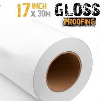 17 Glossy Proofing Paper media 190gsm - 30m
