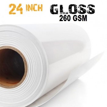24 inch Inkjet Gloss Photo Paper 260gsm - 45m