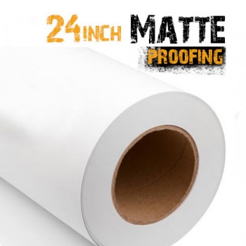 24" matte Proofing paper Roll 