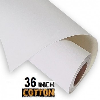 36 inch 100% Inkjet Cotton Canvas, 330gsm Matte Roll 30 Meters
