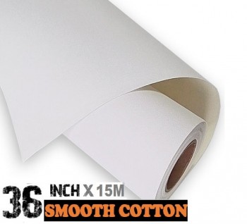 36'' White 100%Cotton Paper Smooth Finish - 310gsm