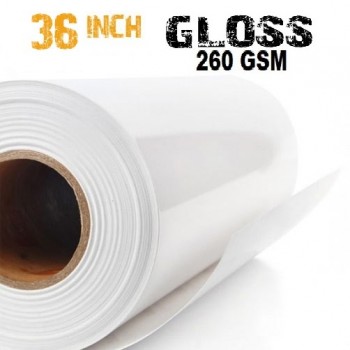 36 inch Inkjet Gloss Photo Paper 260gsm - 45m