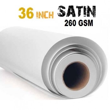 36 inch Inkjet Satin Photo Paper 260gsm - 45m