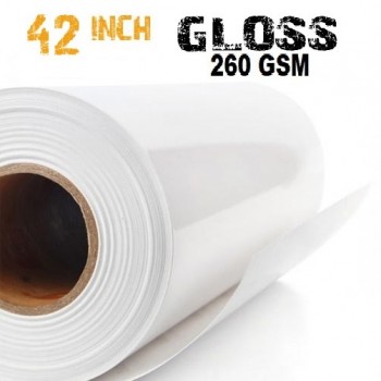 42 inch Inkjet Gloss Photo Paper 260gsm - 45m
