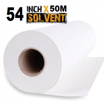 54'' Solvent Polyester Canvas Roll 50m - 260gsm
