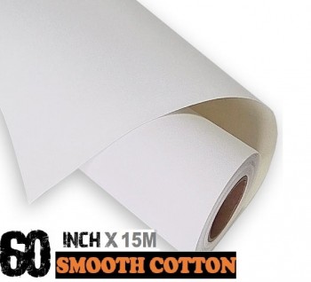 60'' White 100%Cotton Paper Smooth Finish - 310gsm