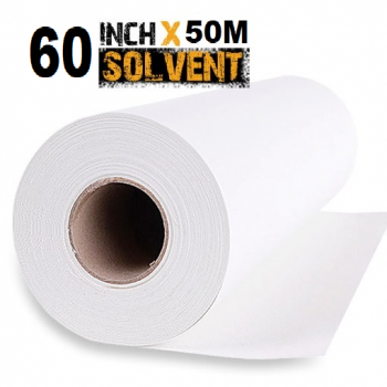 60'' Solvent Polyester Canvas Roll 50m - 260gsm