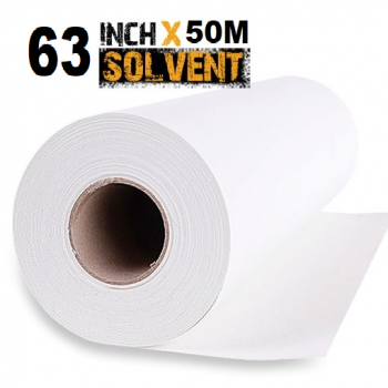 63'' Solvent Polyester Canvas Roll 50m - 260gsm