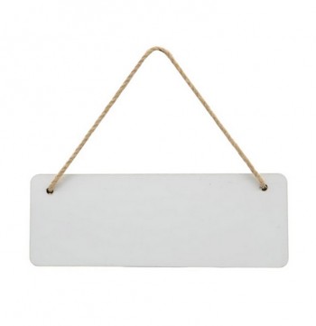 MDF Plaque with String 28x10cm