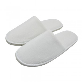 Fabric White Slippers
