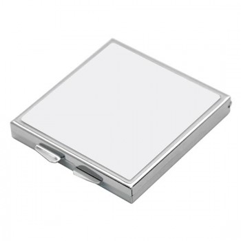 Sublimation Square Compact Mirror