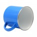 10oz Enamel Glossy Mug in Blue