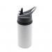  Stainless Steel Bottle with Straw 650ml White