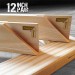 12 inch Canvas Pine Stretcher Bars