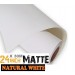 24'' Natural White Art Paper Matte 210gsm-30m