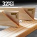 32 inch Canvas Pair of Stretcher Bars