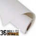 36" Inkjet Matte 100%Cotton Canvas 350Gsm -18m Roll