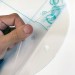 Oval Clear 5mm Acrylic panel film