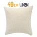 Linen Sublimation Cushion Cover 40 x 40cm