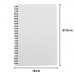 A5 sublimation wire notepads